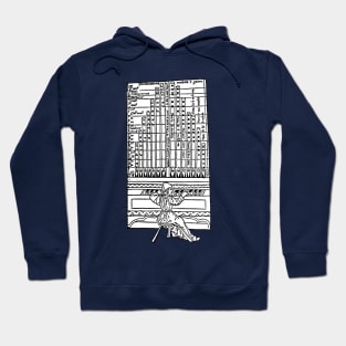 Medieval Pipe Organ Diagram Hoodie